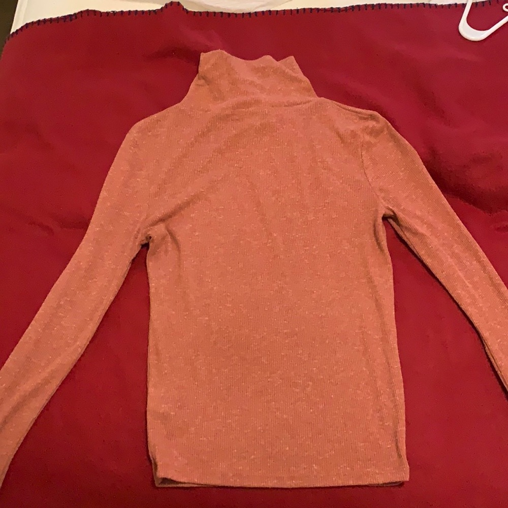 Turtleneck crop top